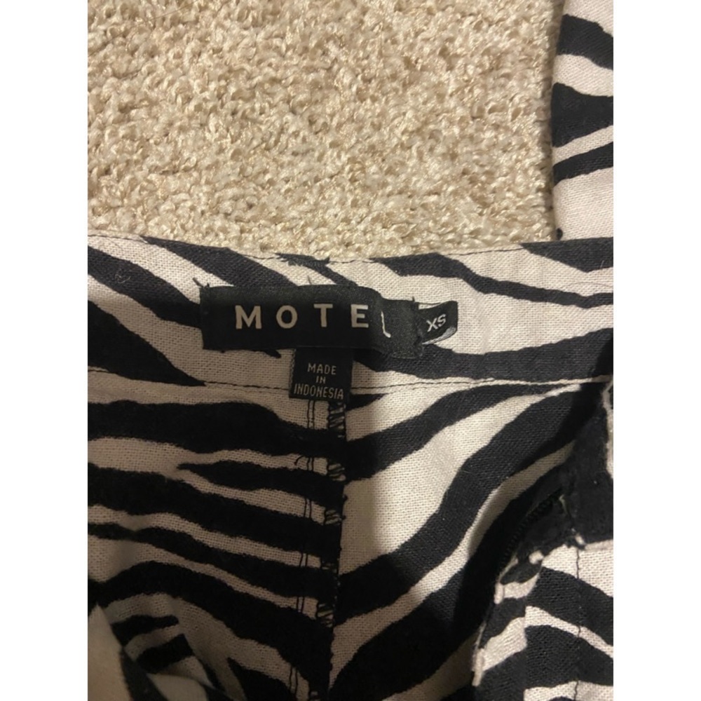 Motel Rocks Zebra Flared Trouser - Picture 5 of 9